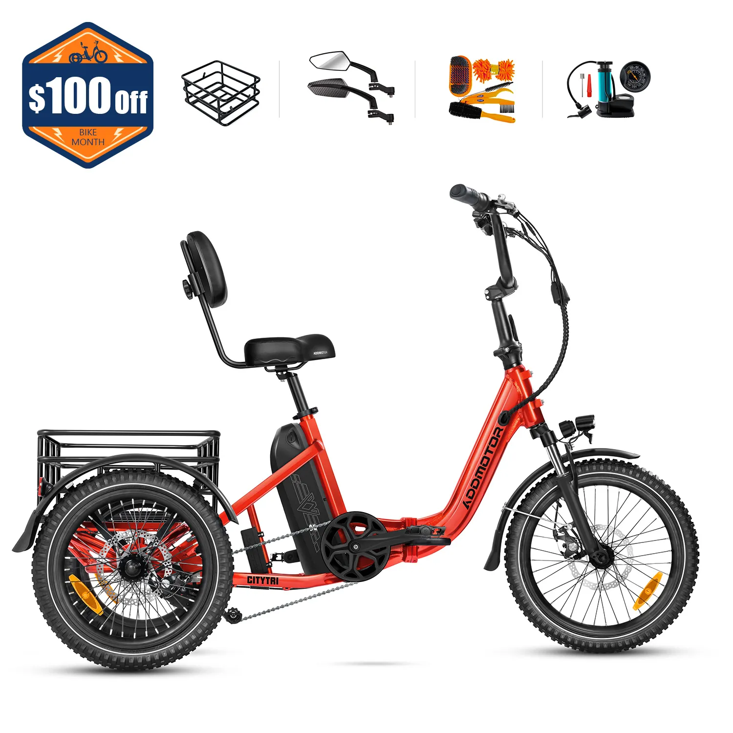 Citytri E-310 Folding eTrike